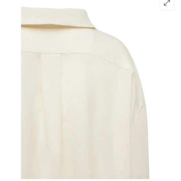 WeWoreWhat Linen Blend Lace Up Caftan Cover-up Revolve dress - Picture 8 of 12